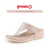그루브(GROOVE) NIXA 큐빅 쪼리 G1028079MB-W