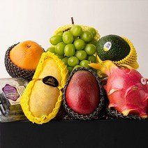 특별한 추석과일 선물 7과 11과 태국망고 애플망고 선물세트 용과 아보카도 파인애플 제스프리 골드키위 선물세트 자몽 블루베리 샤인머스켓 선물세트 남자친구 부모님 추석선물 선물용과일, 7종 7과 3.7kg