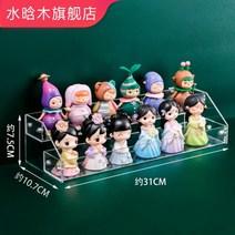 아크릴 계단식 레고 진열대 미니카 진열장 건담 장식장 블라인드 수납 전시대 투명 피규어 캐비닛 버블마트 전시대 아크릴핸드 선반 계단형, 2계단 투명 핸드셋