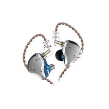 KZ ZS10 pro 이어폰 땀 방지 하이브리드 기술 유선 스포츠 이어 버드 휴대용 워킹 헤드셋 사운드 음악 핸즈프리 조깅 라이트 블루 (마이크 포함), 유형2, 푸른