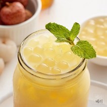 Bossen Pure25 Lychee Bursting Boba 보센 버스팅 팝핑 보바 리치 토핑 3.3kg, 1개