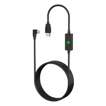 MOOL 5Gbps 충전 케이블 USB 3.2 Gen2 To Type-CVR 데이터 라인 VR 헤드셋 액세서리 메타 퀘스트 프로 고, 한개옵션1, 01 Black