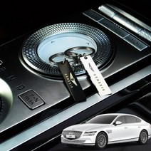 [람앤클] 제네시스 일렉트리파이드 G80 전기차 엠블럼 메탈 키링 주문제작 전화번호 각인 키홀더 열쇠고리, B타입, 실버