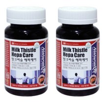 캐나다 Milk thistle hepa care 밀크씨슬헤파케어 2통 가시엉겅퀴 간장질환ALT 간수치약 간보호제 선물