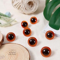 에브리데이쇼핑7컬러 나사형 인형눈알 28mm 마크라메 재료 바느질재료 인형눈 마크라메공예 마크라메 마크라메부품+dpqmflepdl, 골라주세요@오렌지(28mm)