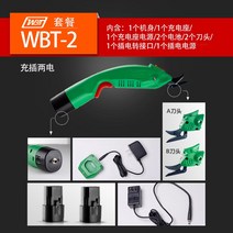가죽 카페트 매트 커팅기 충전식 무선 다용도 재단기 전기가위 천 원단, G WBT-2