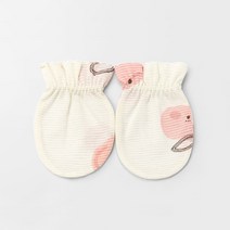 메르베 [메르베] 납작복숭아 신생아손싸개_여름용