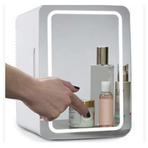 화장품냉장고 미니소형 차량용 코스메틱 메이크업 다목적 정리, UK, WHITE