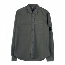 CP COMPANY [명품]CP컴퍼니 렌즈 와펜 롱슬리브 셔츠 13CMSH157A 002824G 669 13CMSH157A002824G669