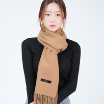라핑 엔젤 캐시라이크 머플러 겨울 심플 니트 목도리