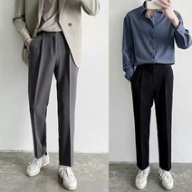 [일오삼유통] 쿨링바지 남성항아리핏바지 남자밴딩슬랙스 밴딩팬츠 캐주얼팬츠 하체비만바지