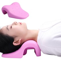 척추 보호 및 수면 보조를위한 자궁 경부 척추 베개 용 특수 U 자형 단일 YQ102703, 바비 핑크
