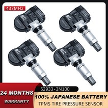TPMS 센서 현대 I20 I30 산타페 (DM) 기아 Optima(TF)SW Picanto(TA)Sorento(UM)Venga 타이어 압력 모니터, 01 1 SET (4PCS)