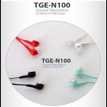 기타 스마트폰 이어폰 TG (TGE-N100) 블랙, 아가피토 본상품선택