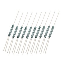 10PCS N / O N은 / C SPDT 리드 마그네틱 스위치 스위치 교체 2.5X14MM RI-90, 하나, 은