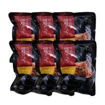 걸쭉하고 칼칼한 맛 다모아식품 모아네 뼈다귀 해장국(600g) 뼈해장국, 600g, 6팩