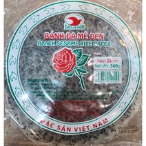 (주)푸른푸드 베트남 검정깨라이스페이퍼 300g 22cm, 1개
