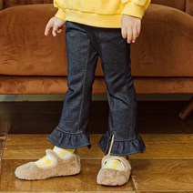 릴리푸리 페퓰럼 부츠컷 기모 팬츠