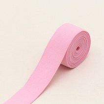 탄력고무줄 컬러고무줄 메탈고무줄 허리 벨트 고무줄 고무줄끼우개, 파스텔25mm핑크, 03. 컬러 고무줄