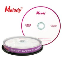 [모비딕컴퍼니] 영상저장CD 공시디 녹화용씨디 공CD통 저장 공DVD 공디브이디 phiao, 잇★ 멜로디 DVD+R DL 8배속 10P CAKE, [좋아요]