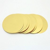 동판 황동 디스크 원형 플레이트 시트 직경 50mm 100mm 200mm 구리 합금, 05 1.0 x 50mm (5Pcs)