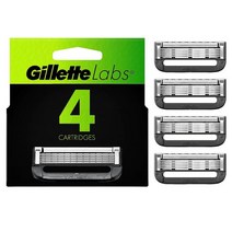 Gillette 스타일러 질레트 연구소 각질 제거 바 남성 면도날 리필 가열식 면도기 면, 1 Count (Pack of 1)