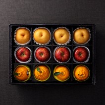 정성애찬 [20만원이상 구매시 3만원 SSG머니증정][1/9 순차출고][정성애찬]3종 명품 사과.배.한라봉 선물세트2호 6kg(12입)