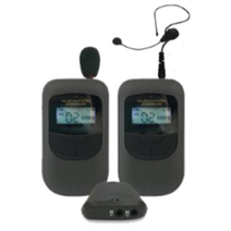 Free Talk Listen&Talk 양방향 무선송수신기 TS2.4GHz / 송신자와 수신자간 대화가능, 충전보관가방 40대용