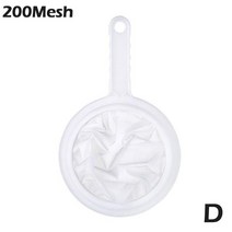 두유기 울트라 파인 나일론 메쉬 스트레이너 체 필터 스푼 분리 그물 주방 두유 커피 우유 꿀 요구르트 주, 04 200Mesh
