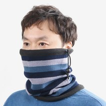 액티라이프 줄무늬 니트 넥워머 목토시, 색상랜덤