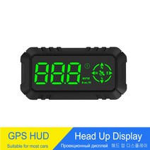 G7 3" GPS HUD Car Head-Up Display Universal Auto Projector Speedometer Digital Electronic Acces, 한개옵션0