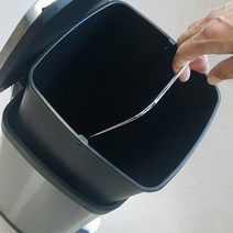 [KT알파쇼핑][바보사랑]SQ-08고급형 무소음 스텐 페달 휴지통 20L 쓰레기통