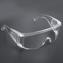투명고글안경 눈보호 방역 플라스틱보안경 실험용 실외작업 단조 반장님 농약 현장, 1개