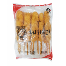 DF (청우)후라이드꼬치 150gx10개, 40개, 조리후섭취, 150g