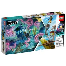 레고 히든사이드 난파된 새우잡이 배 70419, 혼합 색상