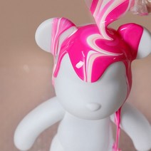 푸어링아트 플루이드 아트 60ml 베어브릭 피규어 키링 아트토이, i. 기본형 대형 32cm