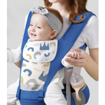 아기 아이 초경량 휴대용 폴더블 힙시트, 파우더 목 보호대 수평 포옹 조절벨트