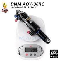 뒷자석샥 dnm ao-38rc 산악 자전거 에어 리어 쇼크 165190200210mm, aoy-36rc 190x45mm