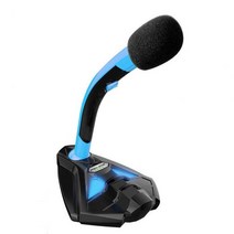 회의용 360 도 민감한 픽업 드라이버 1 세트 무료 3.5mm 포트 완전 지향성 유선 마이크, 01  Blue 3.5mm