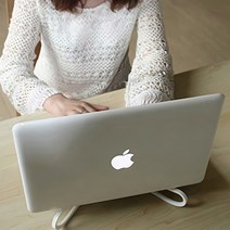 접이식 노트북스탠드 맥북거치대 받침대 독서대 쿨러, 블루