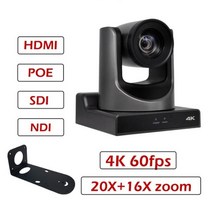 POE NDI 4K 20X 광학 줌 PTZ 카메라 3G-SDI HDMI USB IP 스트리밍 출력 UHD 화상 회의 카메라, 4k 60fps NDI 20X_CHINA | EU