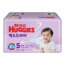 하기스 NEW 맥스드라이 밴드형 남여공용 특대형 5단계(11~16kg), 50매, 특대