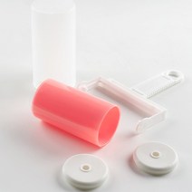 반영구 롤크리너 씻어쓰는 돌돌이클리너 먼지 머리카락제거 이물질청소, 블루