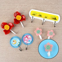 코볼 못대신 벽에붙이는고리 내맘대로구부리는 붙이는후크 못없이액자걸기 소품걸이 2P, 단일색상(원형)