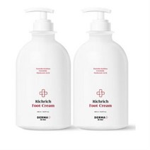 아케이 더마 리치리치 고보습 각질케어 풋크림 550ml, 1개입, 2개