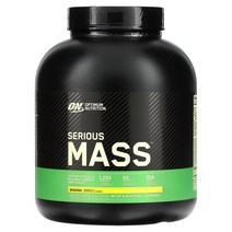 옵티멈 뉴트리션 시리어스 매스 하이프로틴 6LB 바나나