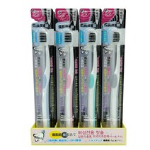 나노업 비장탄 숯 은나노 칫솔 4개세트, 1개, 4개입