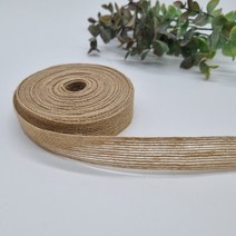 황마끈 2cm 10M 선물 포장 리본 공예 재료 꽃다발 마끈 택끈 리폼 DIY 다이소