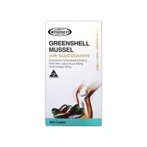 호주 마더네스트 Greenshell Mussel 초록입홍합+글루코사민+상어연골 1500mg 365캡슐, 2개