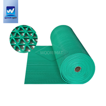 C타입 미끄럼방지매트 맘보매트 웨이브매트 롤고무매트 1.2Mx6M 두께 9mm, 03_녹색(9mm), 1개